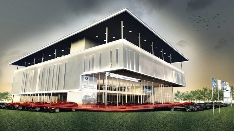 Car Showroom by TBMC Development SB