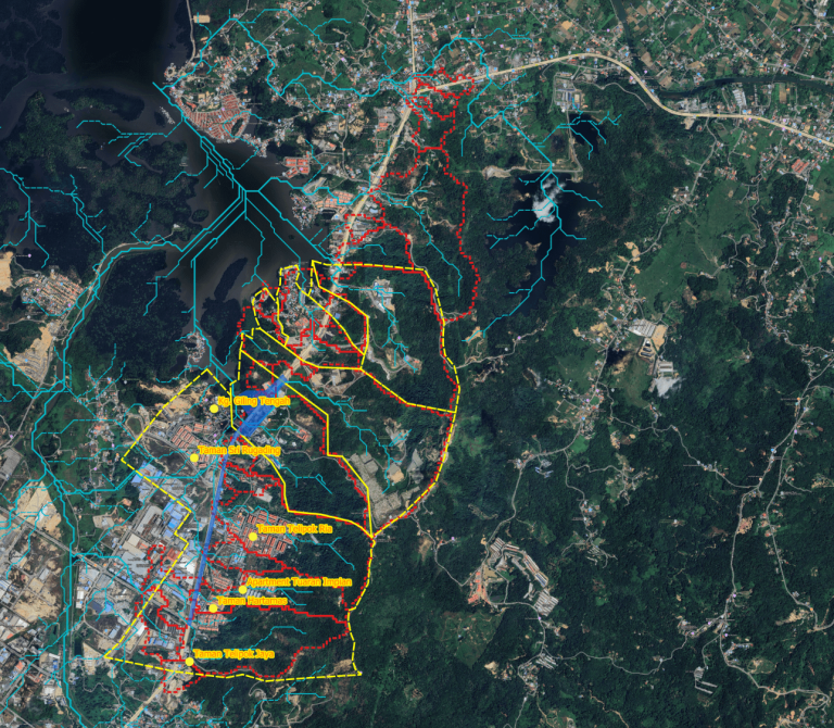 Tangulan Basin Flood Mitigation Plan by Jabatan Pengairan dan Saliran Malaysia